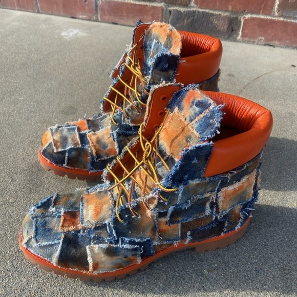 Patch Denim Timberlands - Picture 1 of 4